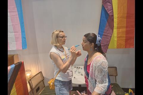 Liz Withers (SRA) & Trish D'Souza (CDLS) (2)